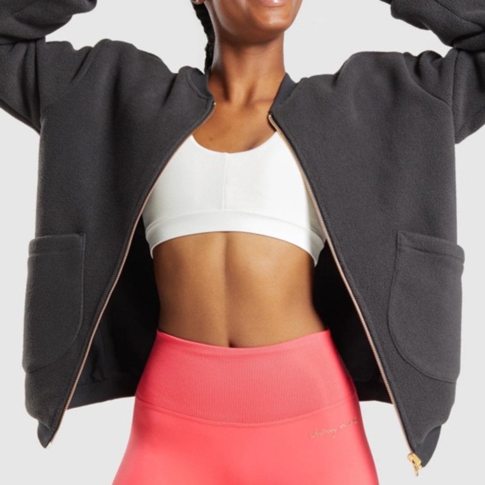 Whitney Simmons Reversible Gymshark Bomber